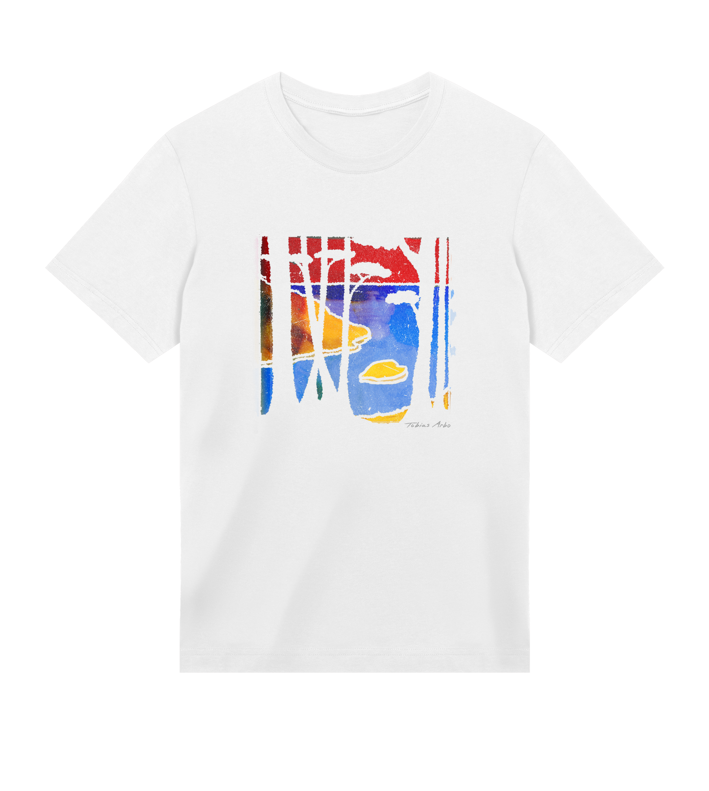 Tobias Arbo Men's Regular Tee White (Woods Print)