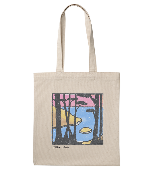 Tobias Arbo Canvas Tote (Woods Print Vintage)